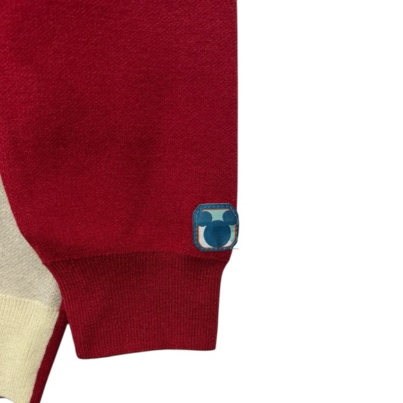Disney Mickey Mouse Ski Hit the Slopes Sweater - BoxLunch Exclusive Size Large - Picture 3 of 7